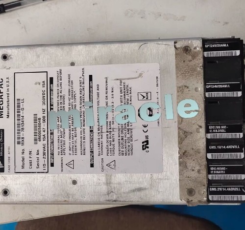 Fuente de alimentación usada Vicor MX8-7813414-G-LL 90 días de garantía a través de DHL - Imagen 3 de 4