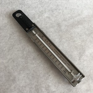 Taylor-Thermometer-Stainless-Steel-Paddle-Style-Candy-Jelly-Frosting-Vintage