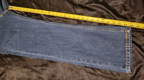 Levi's 505 Regular Fit Men's Jeans tagged 31x30 (actual 31x29) INV#D-258 - Picture 4 of 10
