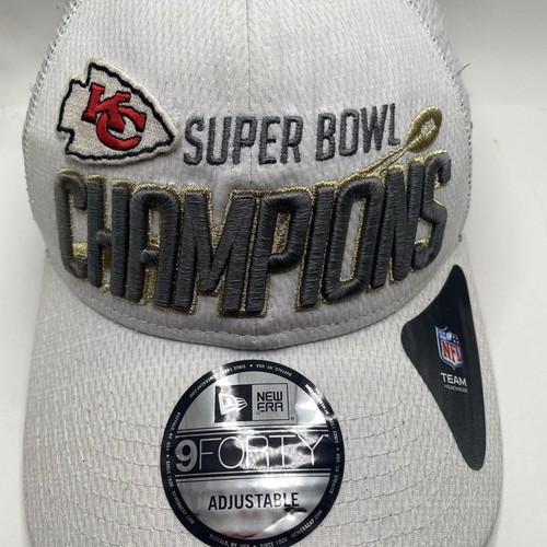 Kansas City Chiefs Hat Super Bowl Champs New Era 9forty SnapBack Adjustable - Picture 3 of 13