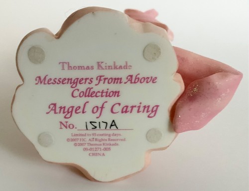 Thomas Kinkade Messengers From Above Collection - Angel of Caring NIP - Picture 6 of 8