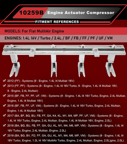 Engine Actuator Compressor Assembly Tool Fit for Fiat MultiAir 10259A 10259B - Bild 6 von 15