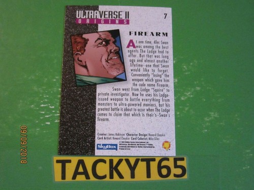 ULTRAVERSE II ORIGINS 1994 SINGLE CARD(S) NEW YOU CHOOSE - Picture 26 of 185