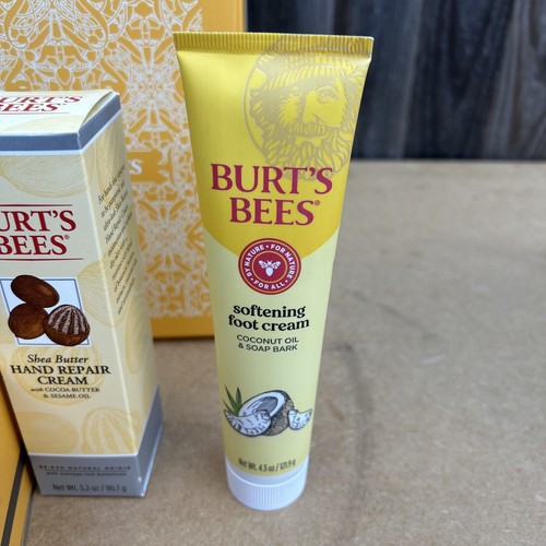 Burt's Bees BUNDLE 6 PCS-Hand Cream, Lip Balm And Foot Cream New In Tin. - Picture 6 of 9