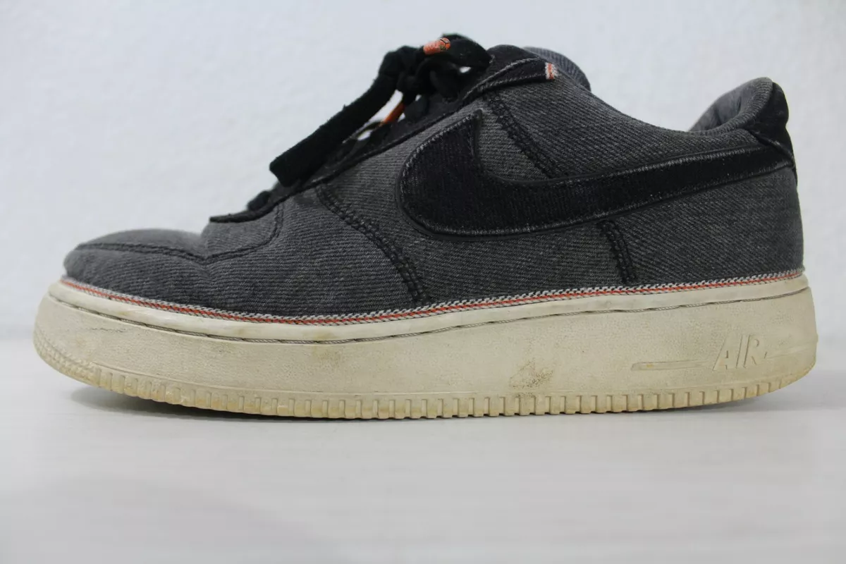 3x1 x air best sale force 1 black denim