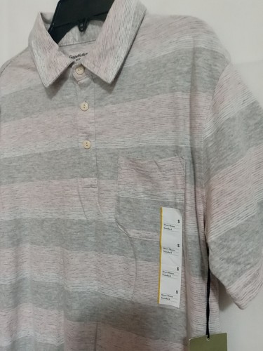 Herren Kragen Shirt drei Knöpfe Größe Small kurzarm Marke Goodfellow neu mit Etikett - Bild 5 von 12