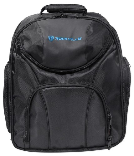 Rockville Travel Case Backpack Bag For Behringer VMX100USB Mixer - Picture 2 of 11