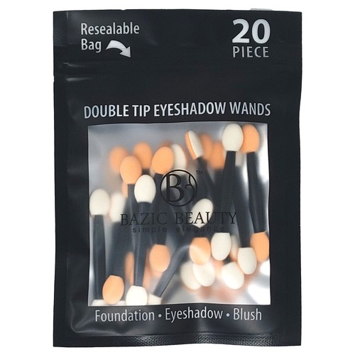 Disposable Eye Shadow Applicator Short Sponge Dual End End Makeup Wands Cosmetic - Picture 7 of 10