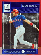 1998 Donruss Elite Craftsmen #25 Ivan Rodriguez  /3500