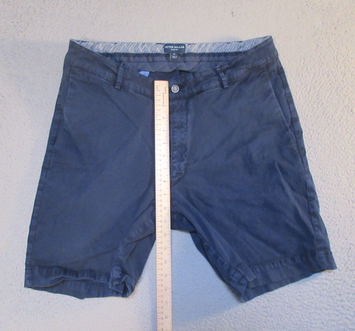 Peter Millar Shorts 36 Mens Wayfare Tencel Flat Front Stretch Measures 34x8 - Picture 8 of 11