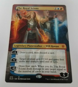 English -B The Royal Scions 1x Throne of Eldraine Near Mint x1 Borderless