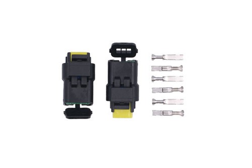 Connect 37593 Electrical Multipurpose 3 Pin Connector To Suit Peugeot - 8 Piece - Picture 2 of 12