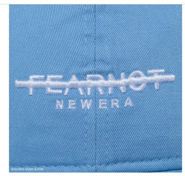 New Era 9FORTY x LE SSERAFIM FEARNOT Sky Blue Cap Japan 2024 New Era 9FORTY x LE SSERAFIM FEARNOT Sky Blue Cap Japan 2024