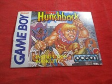 Super Hunchback Nintendo Game Boy Instruction Manual Booklet ONLY