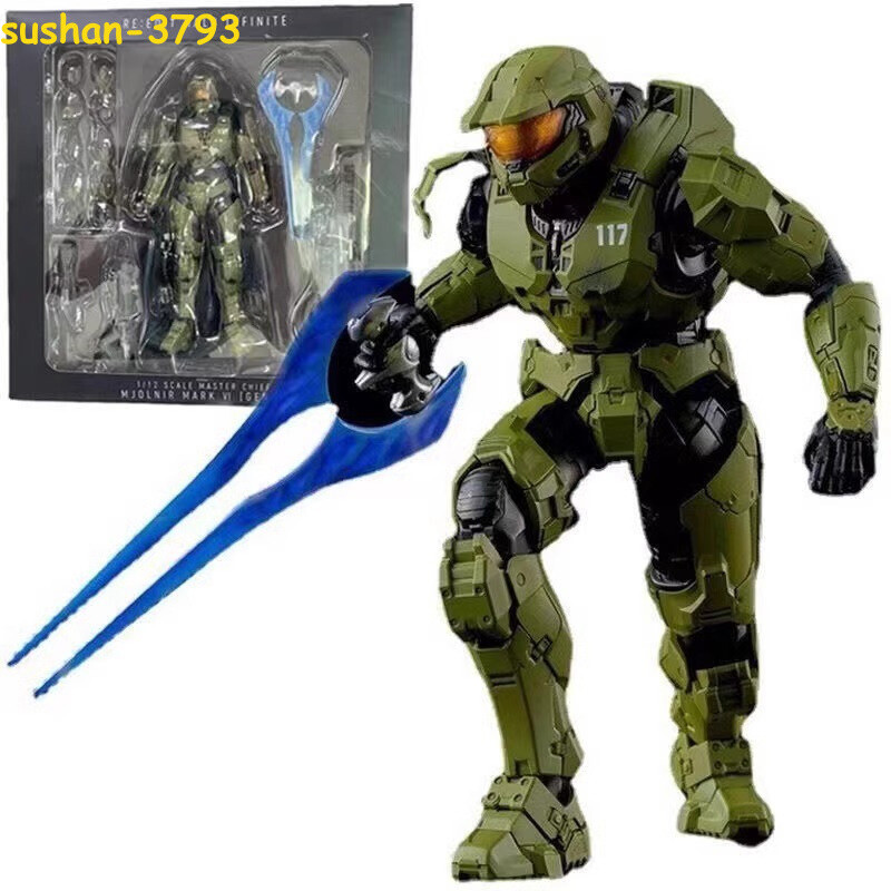 Hot Halo 5:Guardians Infinite Master Chief Action Figures Model