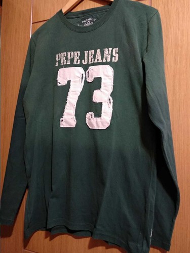 Pepe Jeans Hombre Camiseta manga verde | eBay