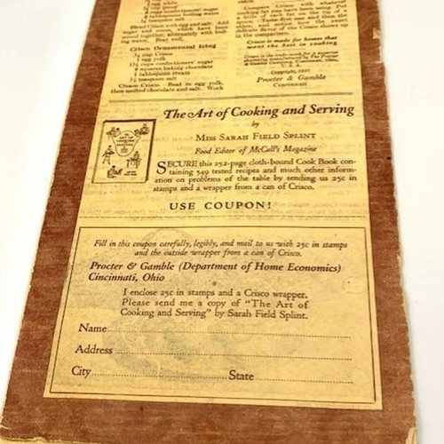 1924 Cookbook "A Few Cooking Suggestions" - Picture 2 of 7