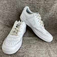 Nike Court Vision Low ‘Triple White’ Lifestyle Shoes CD5463-100 Mens Size 12