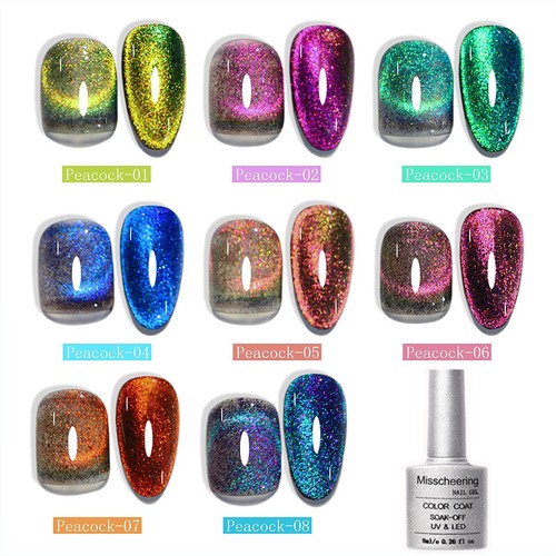 Cat Eye Magnetic Gel Polish UV LED Gel Nail Polish Semi-permanent Nail Polish ~ - Picture 7 of 20