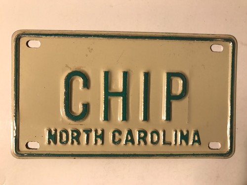 Vintage Personalized North Carolina Mini Bike Bicycle Vanity Metal License Plate - Picture 13 of 97