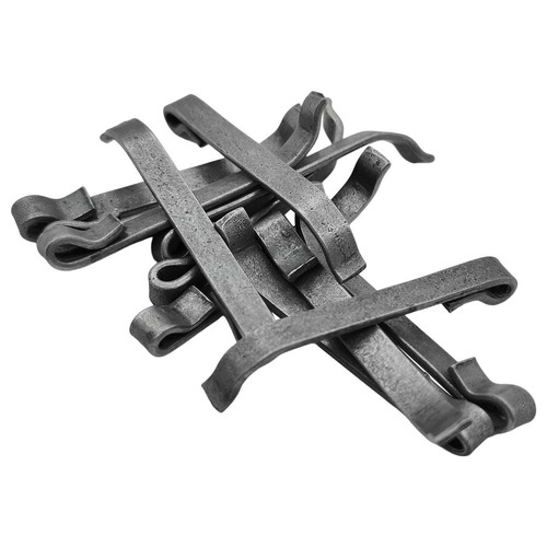 12x Tool Box Drawer Slide Clips 1 5/8" Steel Drawer Slide Retaining Keeper Clips - Picture 7 of 7