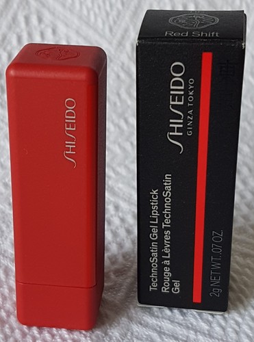 Shiseido TechnoSatin Gel Lipstick ~ Shade: RED SHIFT ~ 2g ~ NEW - Picture 7 of 7