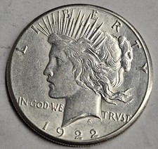 1922-S $1 Peace Dollar