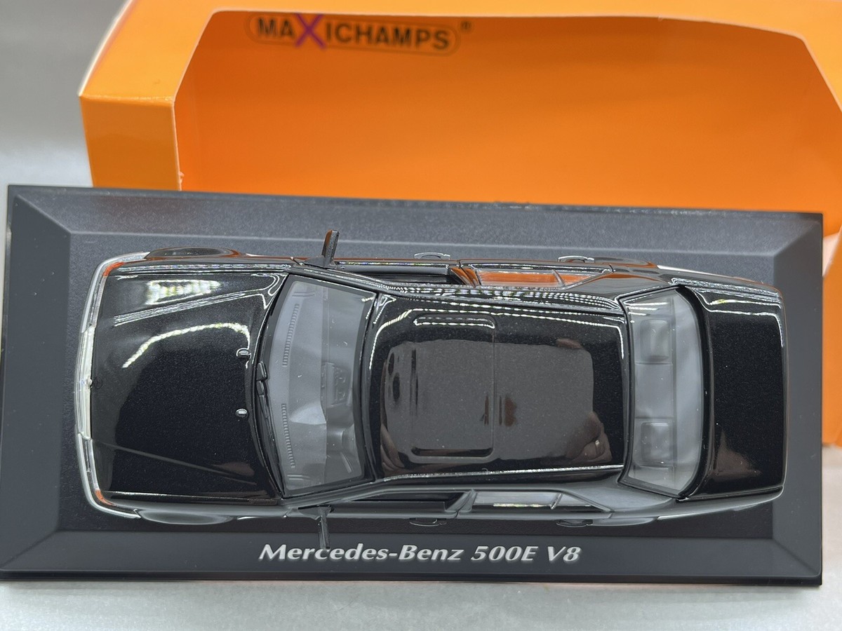 MINICHAMPS メルセデス・ベンツ 500E 🇺🇦 1:43 Mercedes W124 500E V8 E-class Black 124 Wolf
