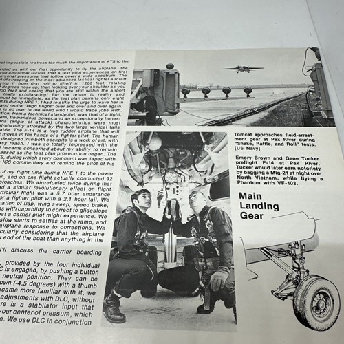 F-14 Tomcat In Action Squadron Signal Publications Aircraft No 32 1032 PB Book - Picture 6 of 14