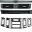 thumbnail 1  - For BMW 3 Series E90 E92 E93 Carbon Fiber Outlet Air Conditioner Sticker Trim