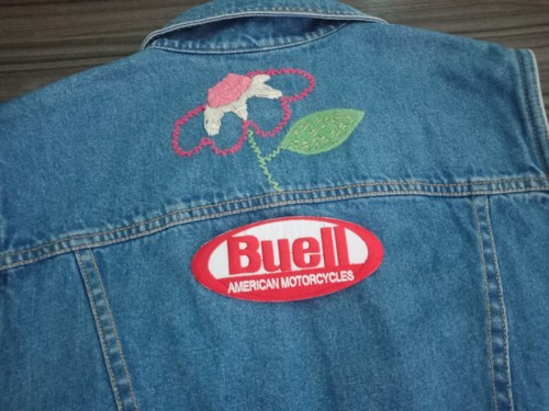 3 pcs BUELL Motorcycles MotoGP Patch Iron on Embroidered or Sew on Shirt Jacket - Picture 6 of 6
