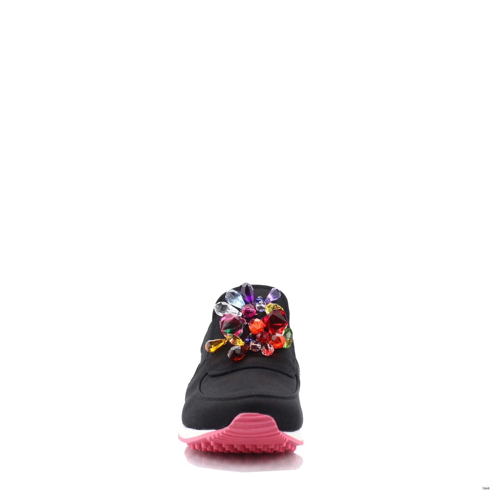 CAR SHOE SCHUHWERK 8AAB FRAU ÜBERSTREIFEN STOFF+STRASS SCHWARTZ+MULTICOLOR - 8AAB SCHUHWERK 448971 CAR SHOE SCHUHWERK 8AAB FRAU ÜBERSTREIFEN STOFF+STRASS SCHWARTZ+MULTICOLOR - 8AAB SCHUHWERK 448971