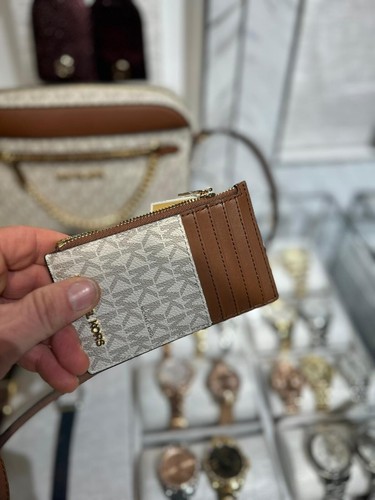 Michael Kors PVC Crossbody Bag Handbag Messenger Shoulder Purse +Card Case - 第 3/22 張圖片
