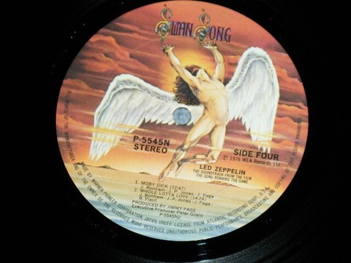 LED ZEPPELIN Japan 1976 P-5544~5N NM 2-LP+Obi THE SONG REMAINS THE SAME Complete - Imagen 9 de 9