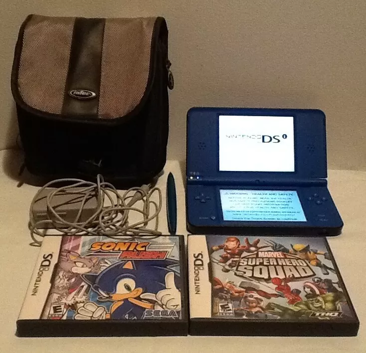 Custom Nintendo Dsi XL Blue Edition. With 100 Games. 