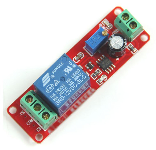 DC 12V Delay Timer Switch Adjustable Module 0 to 10 Second - Picture 3 of 5