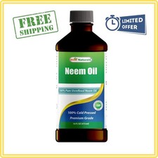 100 Pure Neem Oil, 100 Cold Pressed and Unrefined - 16 OZ 1 Bottle