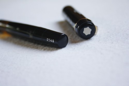 MONTBLANC 234 1/2 PL PLATINUM , D.R.P. 544477, 1930s, F Nib, Fountain Pen NOS - 第 9/14 張圖片