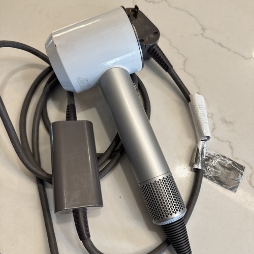Dyson Supersonic Haartrockner HD01 *WIE BESEHEN/ohne Strom* für Ersatzteile - Weiß Haartrockner
