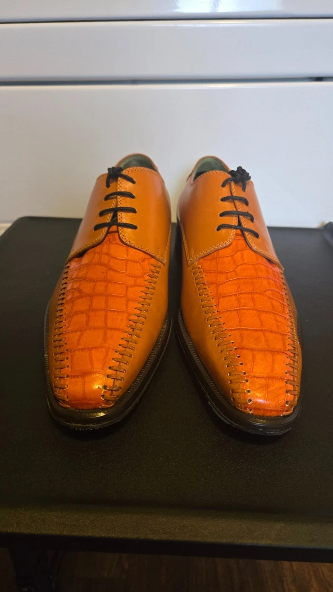 open lace back dress Taft Beck Handcrafted Brogue Wingtip Leather Men's Dress Shoe Honey
