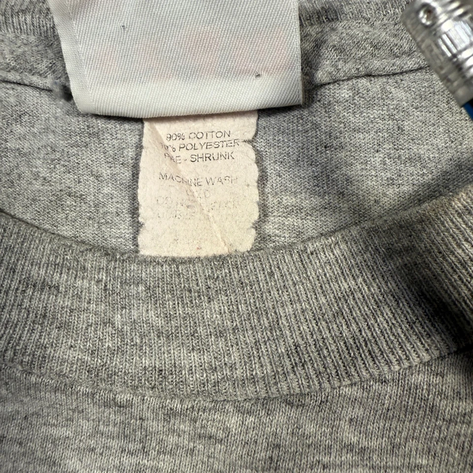 Vintage 90s University of North Carolina Chapel Hill TShirt UNC Tar Heels Gray M - Image 4 of 4