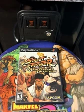 Street Fighter Anniversary Collection (Sony PlayStation 2 Ps2 CIB - Tested