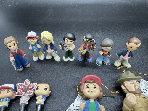 Stranger Things Lot Funko Figures Plush Socks Demogorgon Pins Ornaments Bundle - Picture 3 of 8