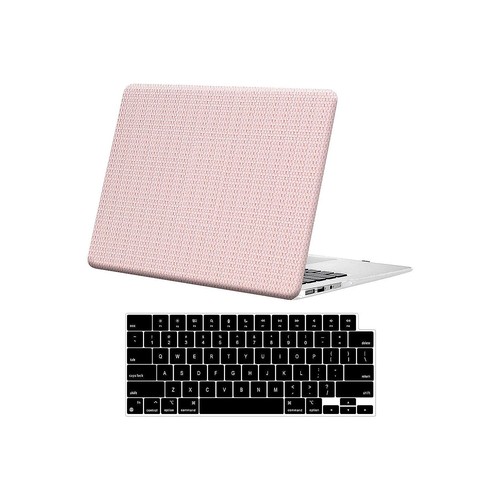SaharaCase Woven Laptop Case for Apple MacBook Air 13.6" M2 Chip Laptops Pink - 第 1/6 張圖片