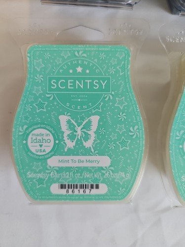 Scentsy FAIRY TALE PUMPKIN / Mint To Be Merry Wachsriegel warmer Duft je 2 Stück. - Bild 3 von 3