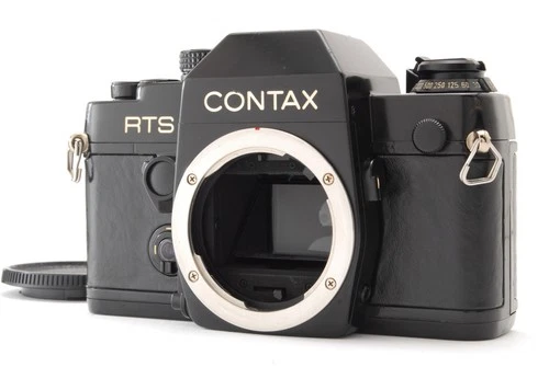 【N MINT+++】CONTAX RTS II 35mm SLR Film Camera Black Body