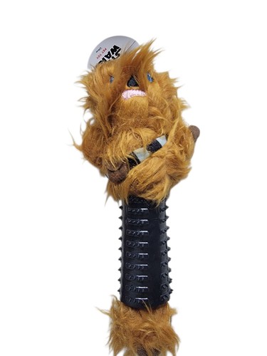 Neu mit Etikett neu Disney Star Wars Chewbacca Hund Welpenspielzeug 11 Zoll Plüsch-Beißring - Bild 3 von 3