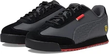 Authentic PUMA Men's Ferrari Roma Via Perf Motorsport Shoes -Asphalt/Rosso Corsa