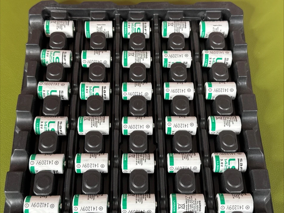Bulk lot of 50  SAFT  Lithium Batteries LS14250 3.6V,  Battery LI-SOCI2 - Image 3 of 4