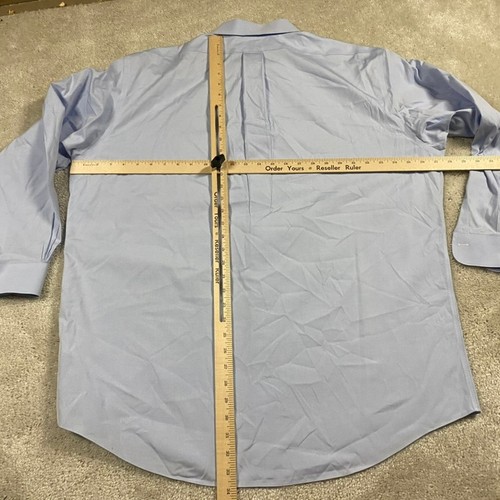 Brooks Brothers Hemd Herren 17,5 34 Madison Bügelfrei Knopfleiste Oxford Business - Bild 5 von 8